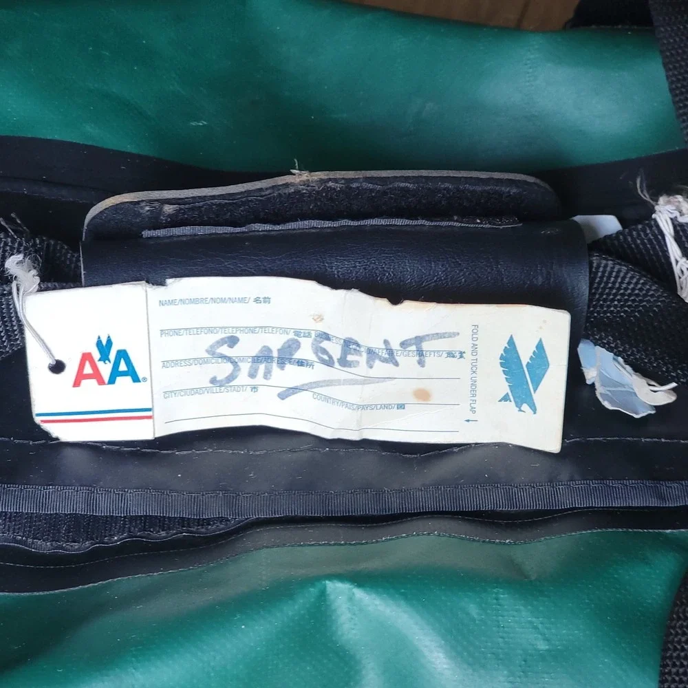 Alaska North Slope Alpine Spill Response Team Waterproof Dry Duffel Bag 105L W/